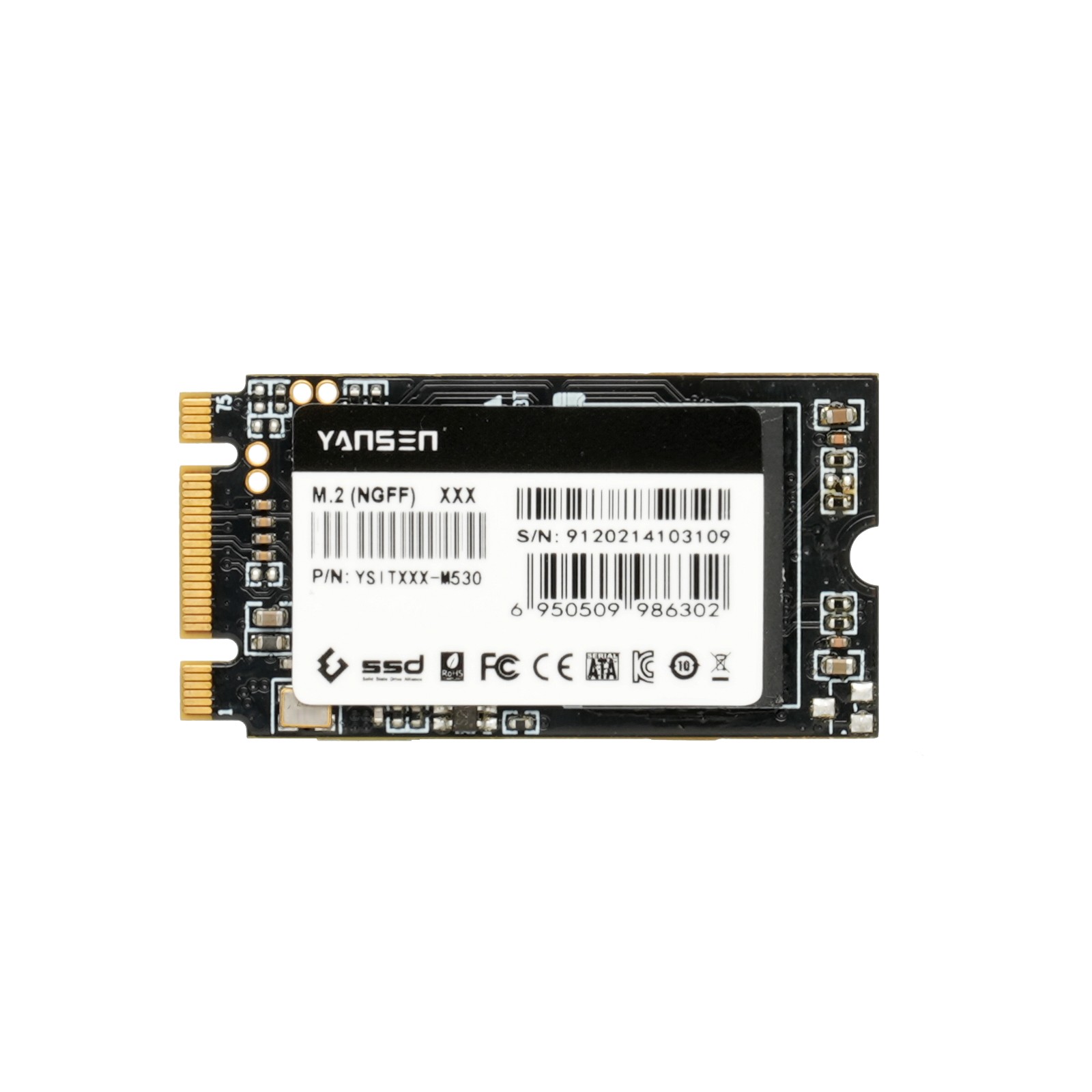 YSITXXX-M530 m.2 SATA 2242工控級(jí)固態(tài)硬盤